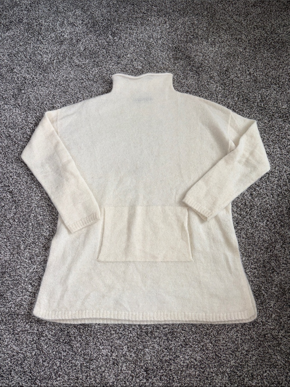 Peruvian Connection Balie Tunic Sweater in Cream